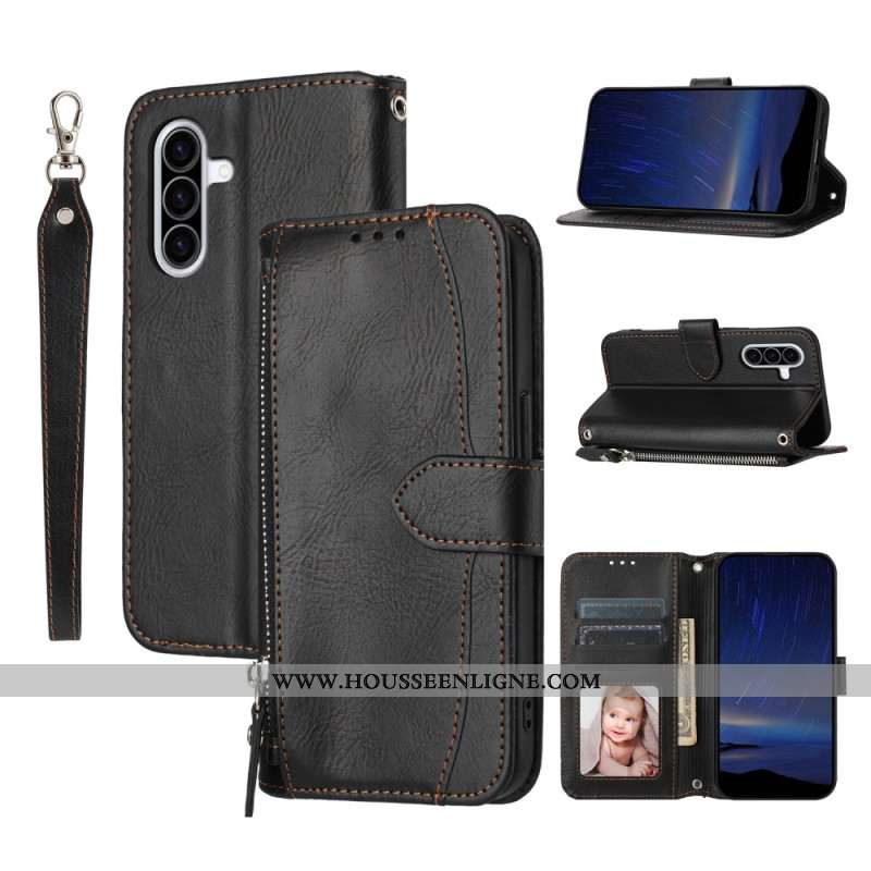 Housse Samsung Galaxy A17 4G / 5G Portefeuille Vintage