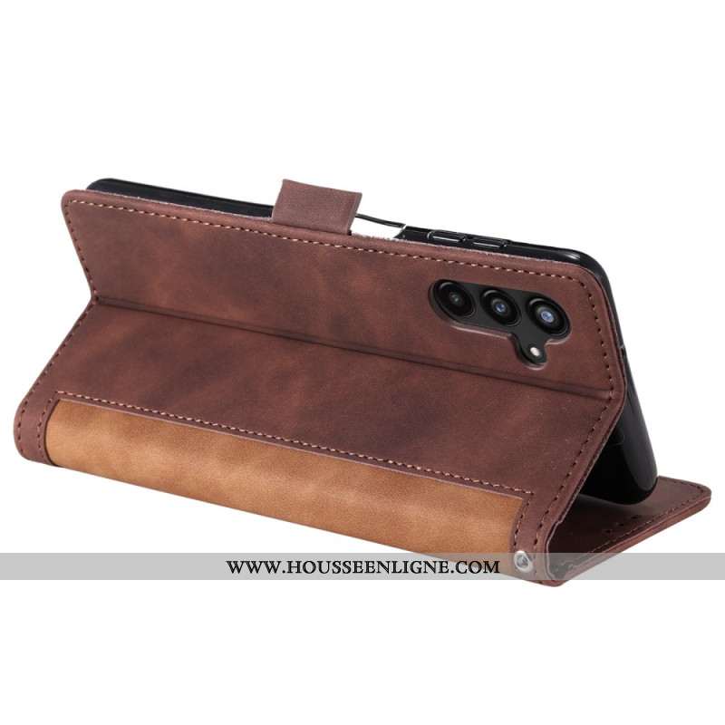 Housse Samsung Galaxy A17 4G / 5G Portefeuille Vintage RFID