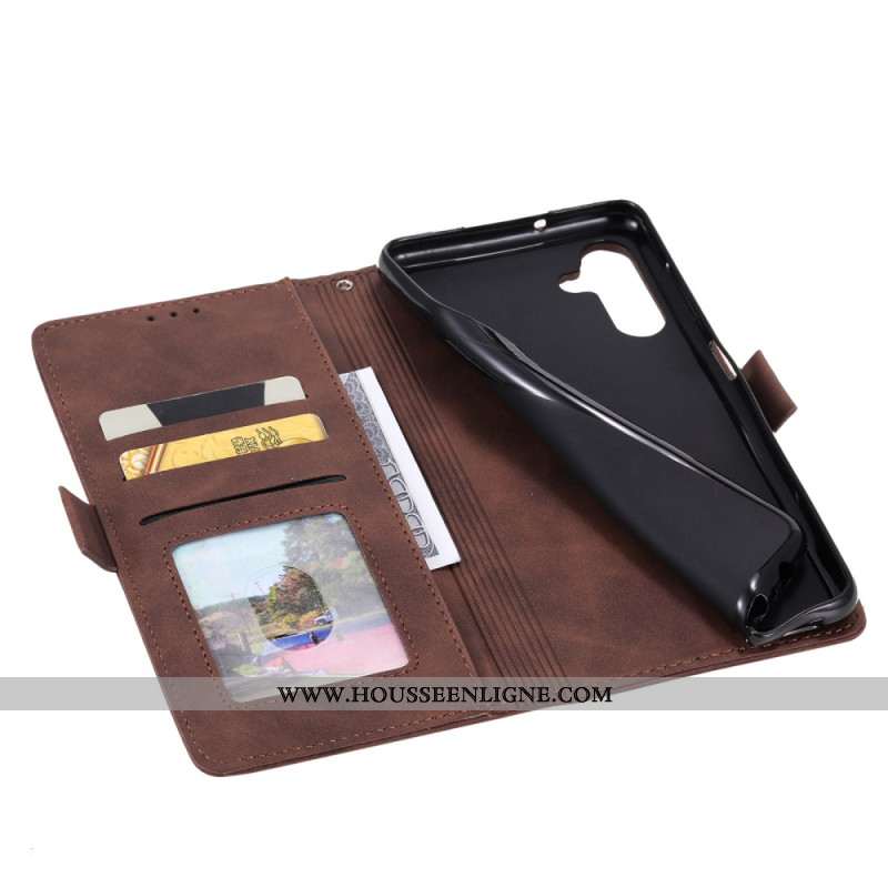 Housse Samsung Galaxy A17 4G / 5G Portefeuille Vintage RFID