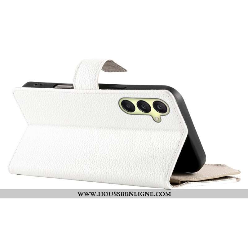 Housse Samsung Galaxy A17 4G / 5G Portefeuille à Fermeture Éclair et Lanières