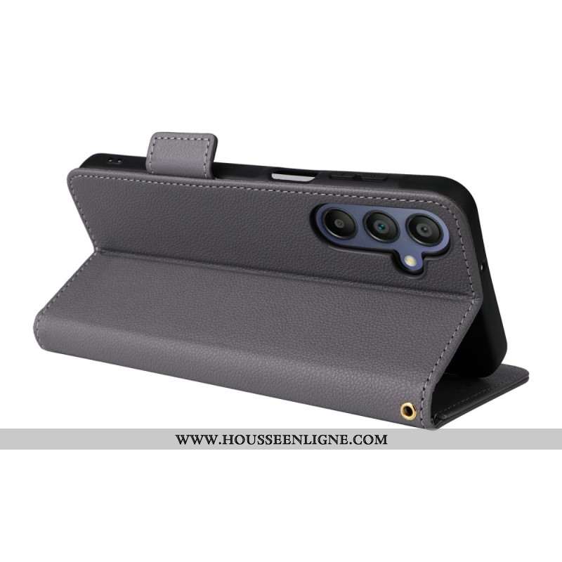 Housse Samsung Galaxy A17 4G / 5G Simili Cuir à Lanière