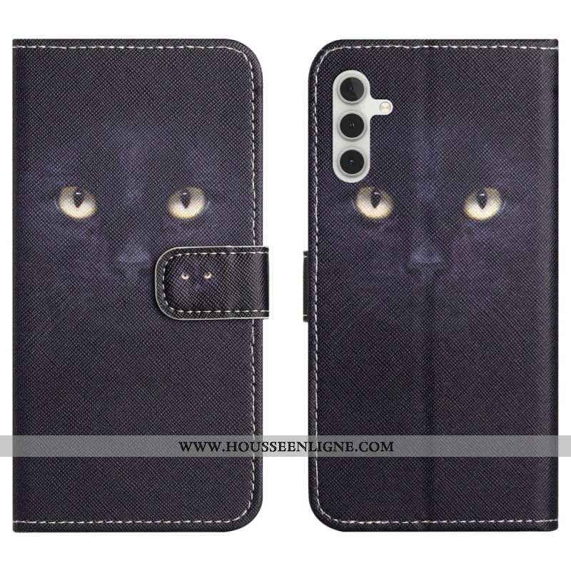 Housse Samsung Galaxy A17 4G / 5G Yeux de Chat