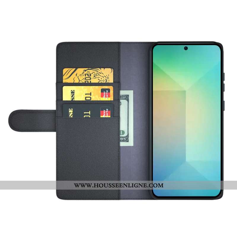 Housse Samsung Galaxy S25 5G Cuir Véritable