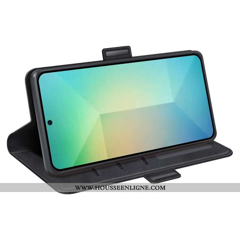 Housse Samsung Galaxy S25 5G Double Fermoir