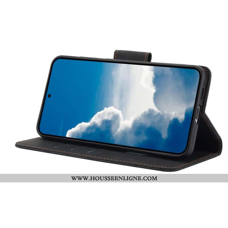 Housse Samsung Galaxy S25 5G Effet Daim Motif Floral