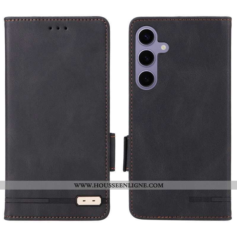 Housse Samsung Galaxy S25 5G Effet Daim Rétro