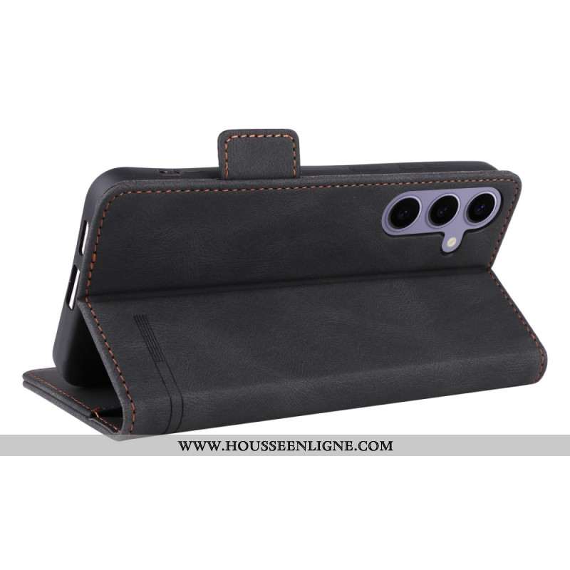 Housse Samsung Galaxy S25 5G Effet Daim Rétro