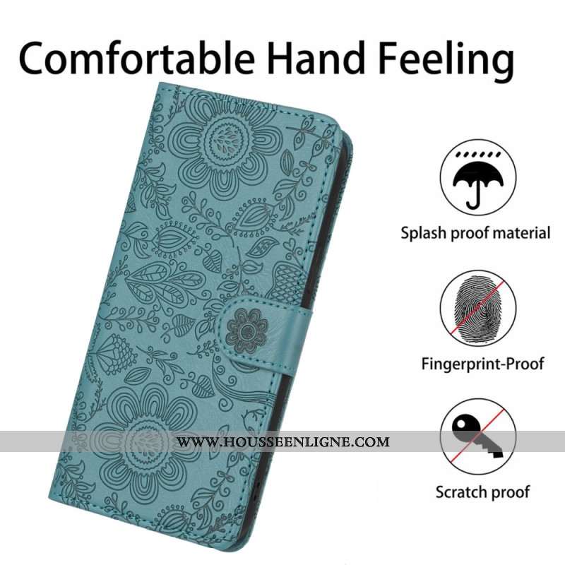 Housse Samsung Galaxy S25 5G Empreinte Floralie