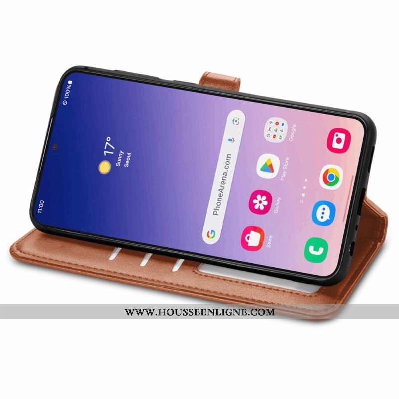 Housse Samsung Galaxy S25 5G Fermoir Magnétique