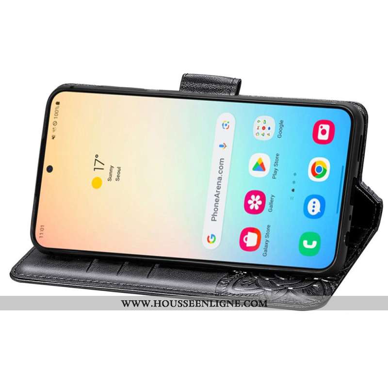 Housse Samsung Galaxy S25 5G Papillon Baroque