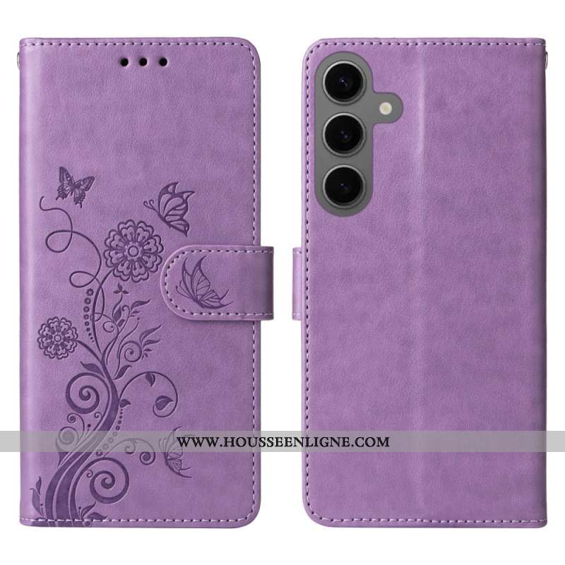 Housse Samsung Galaxy S25 5G Petites Fleurettes