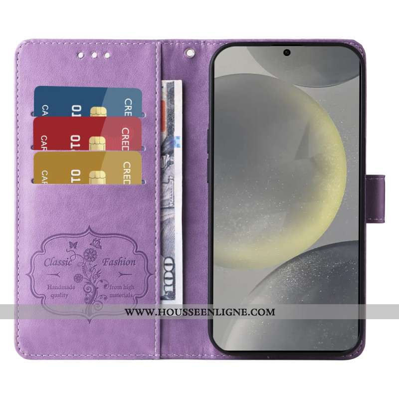 Housse Samsung Galaxy S25 5G Petites Fleurettes