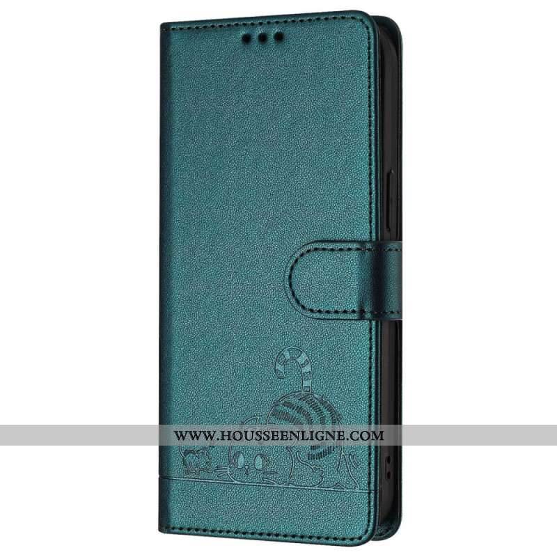 Housse Samsung Galaxy S25 5G Protection RFID Scène de Chat