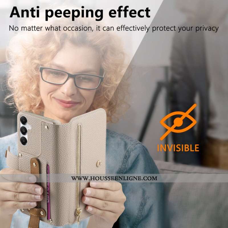 Housse Samsung Galaxy S25 5G Simili Cuir Blocage RFID