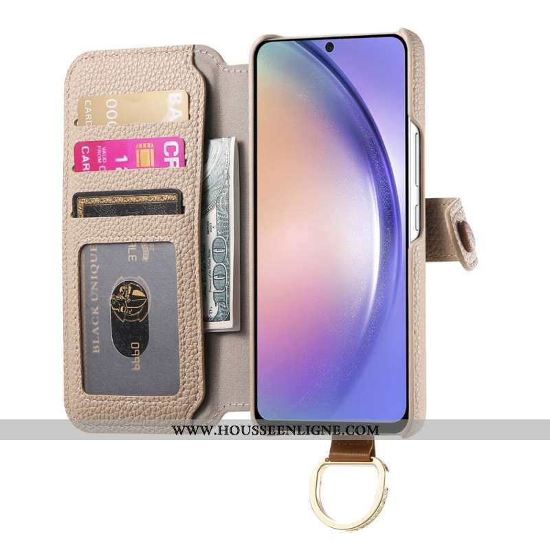 Housse Samsung Galaxy S25 5G Simili Cuir Blocage RFID