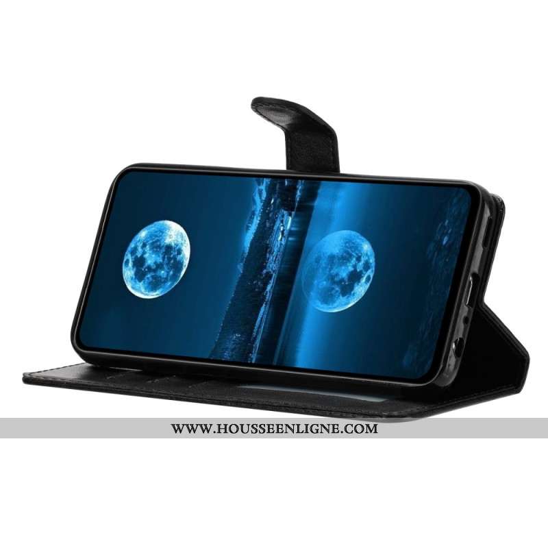 Housse Samsung Galaxy S25 5G Simili Cuir Uni