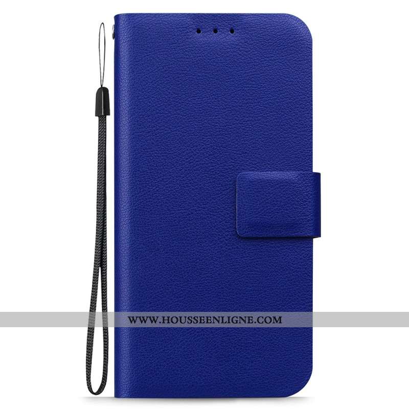 Housse Samsung Galaxy S25 5G Simili Cuir à Lanière