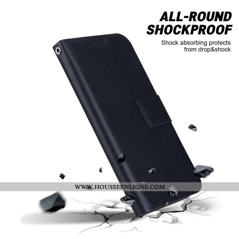 Housse Samsung Galaxy S25 5G Simili Cuir à Lanière