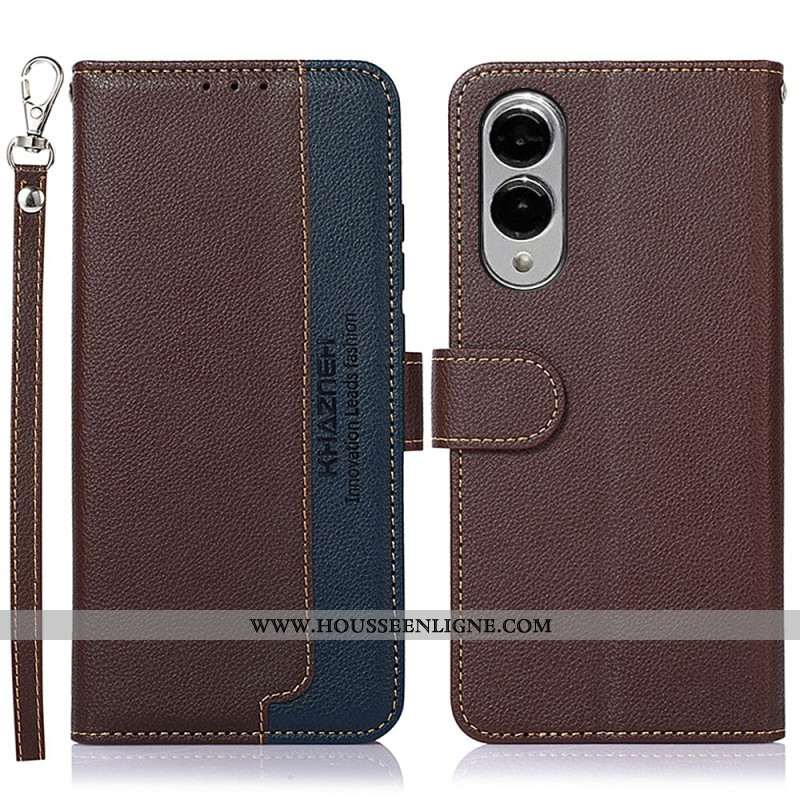 Housse Samsung Galaxy S25 Edge Bicolore KHAZNEH