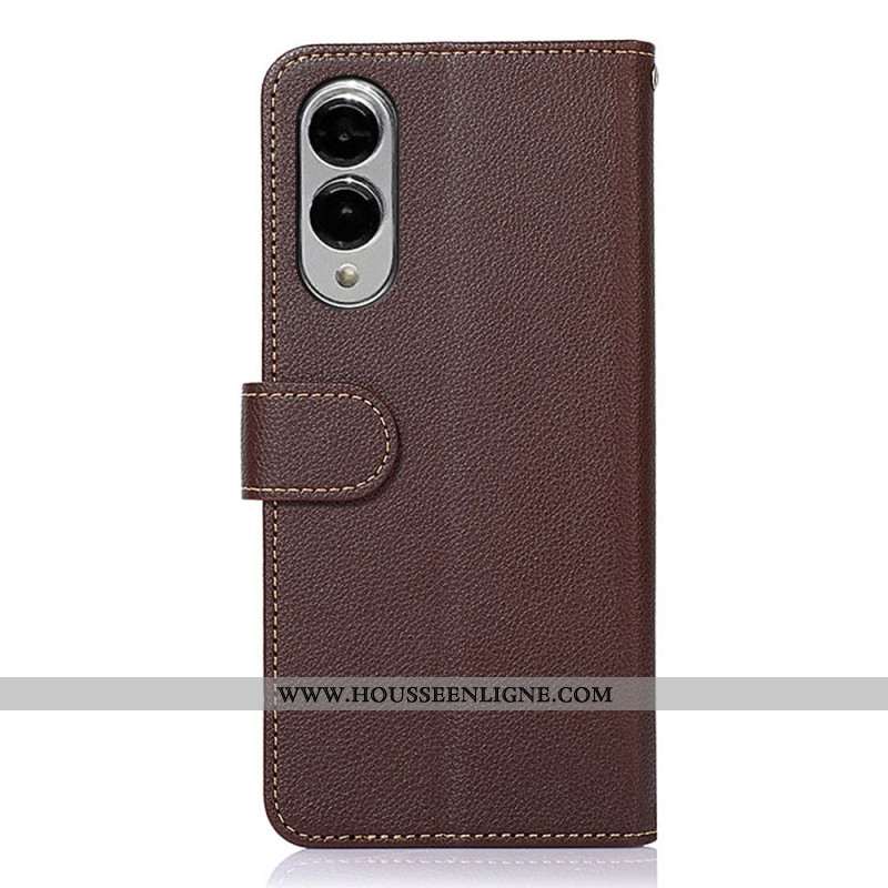 Housse Samsung Galaxy S25 Edge Bicolore KHAZNEH