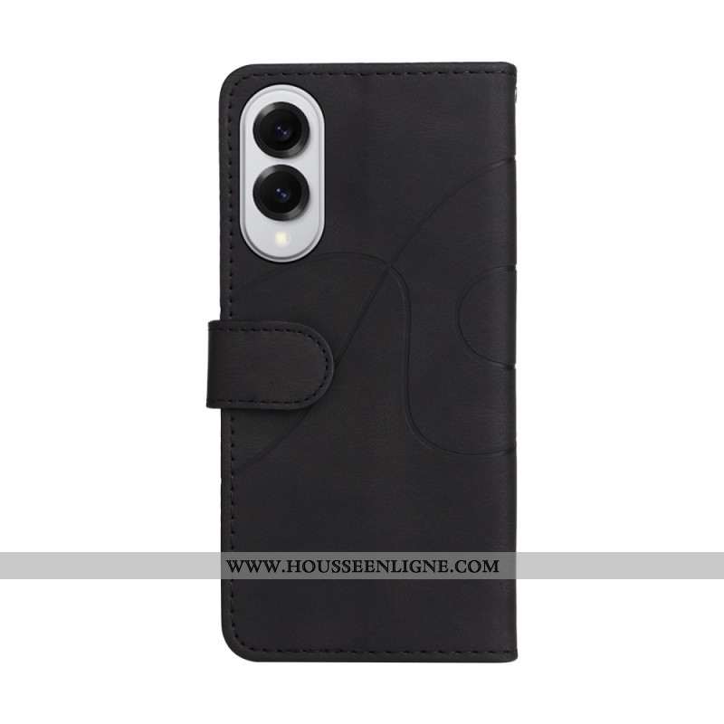 Housse Samsung Galaxy S25 Edge Bicolore Ondulation