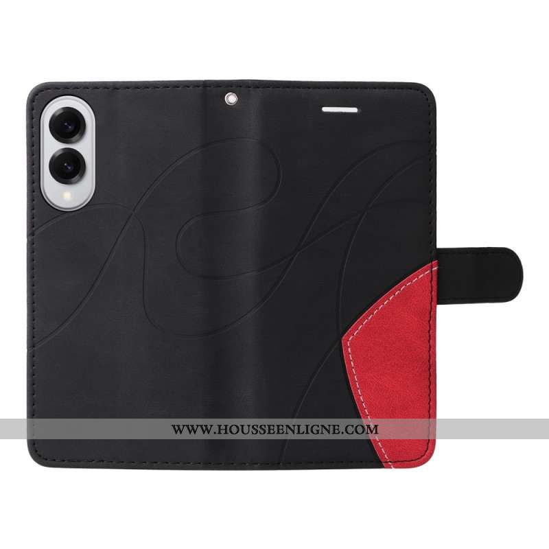 Housse Samsung Galaxy S25 Edge Bicolore Ondulation