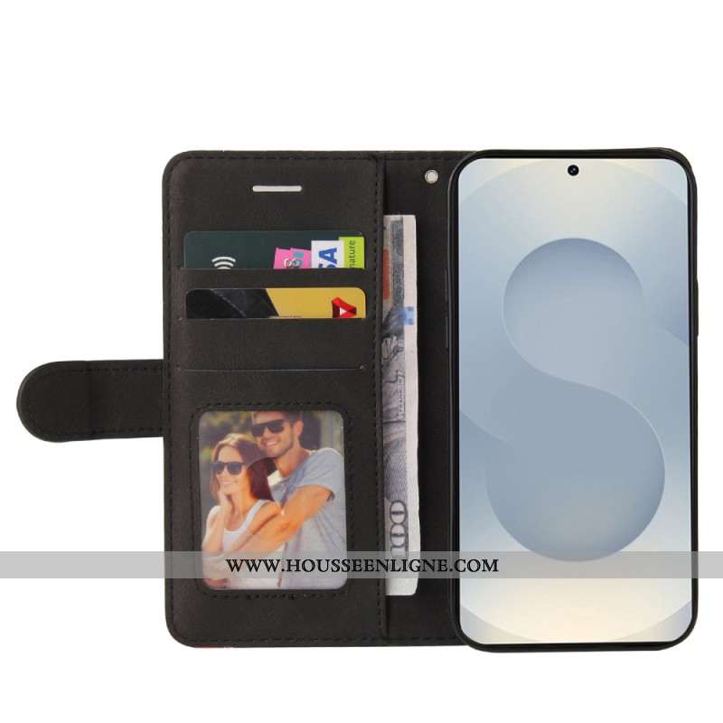 Housse Samsung Galaxy S25 Edge Bicolore Ondulation