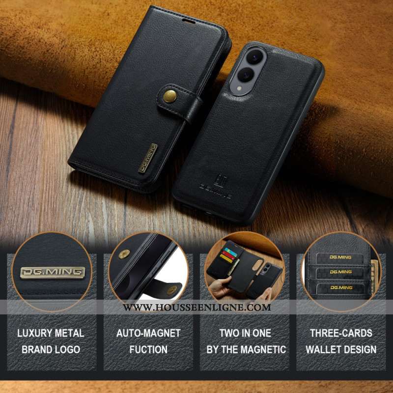 Housse Samsung Galaxy S25 Edge Coque Détachable DG.MING