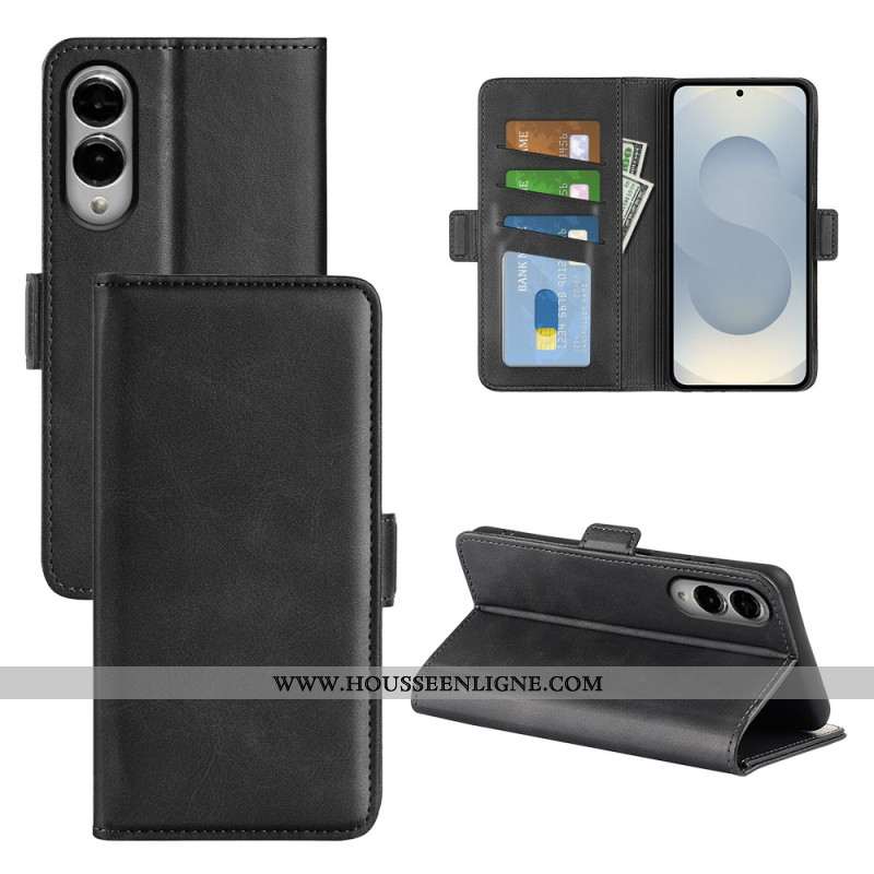 Housse Samsung Galaxy S25 Edge Double Fermoir Magnétique