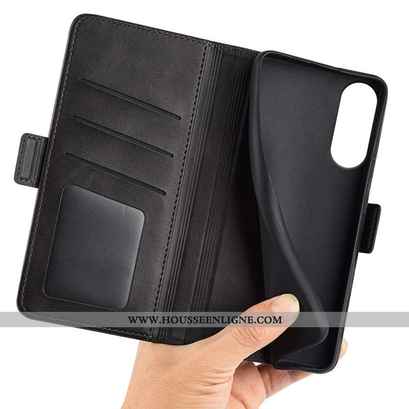 Housse Samsung Galaxy S25 Edge Double Fermoir Magnétique