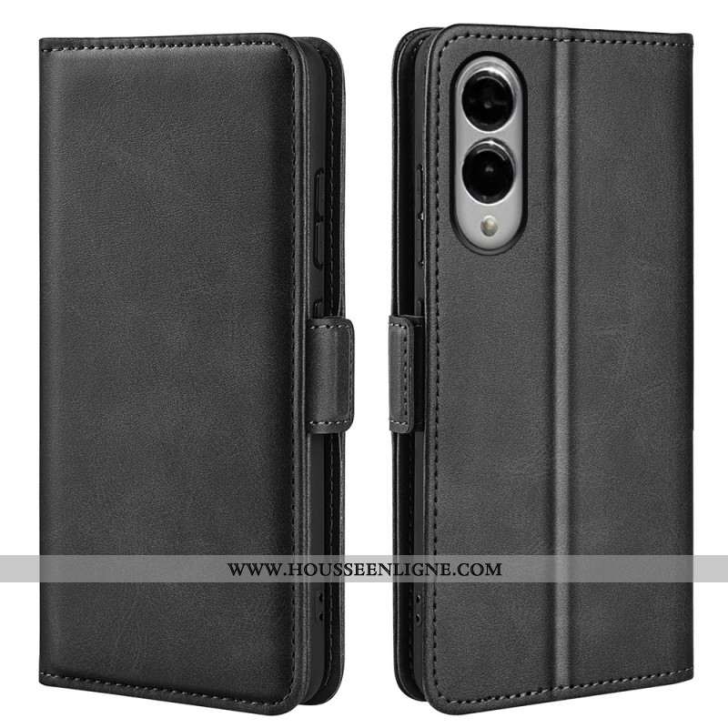 Housse Samsung Galaxy S25 Edge Double Fermoir Magnétique