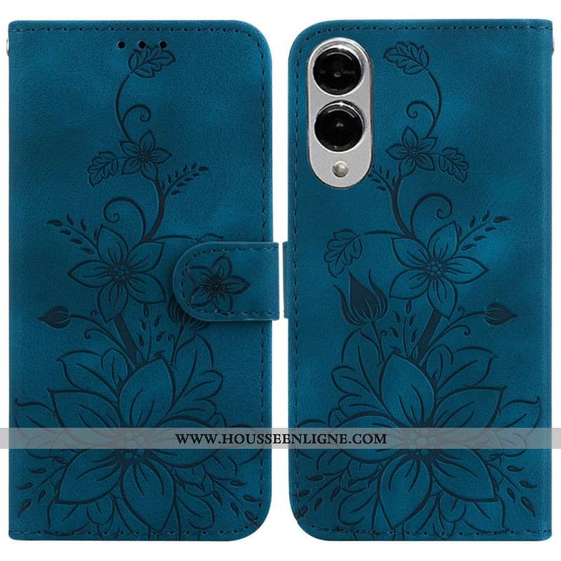 Housse Samsung Galaxy S25 Edge Empeinte Florale