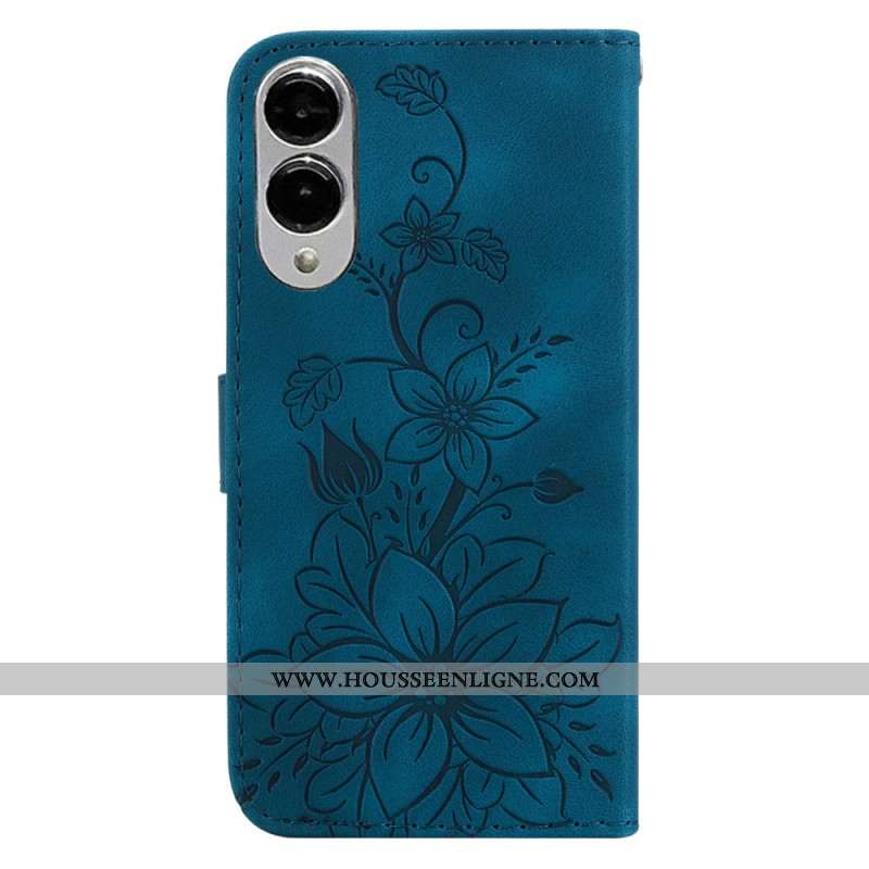 Housse Samsung Galaxy S25 Edge Empeinte Florale