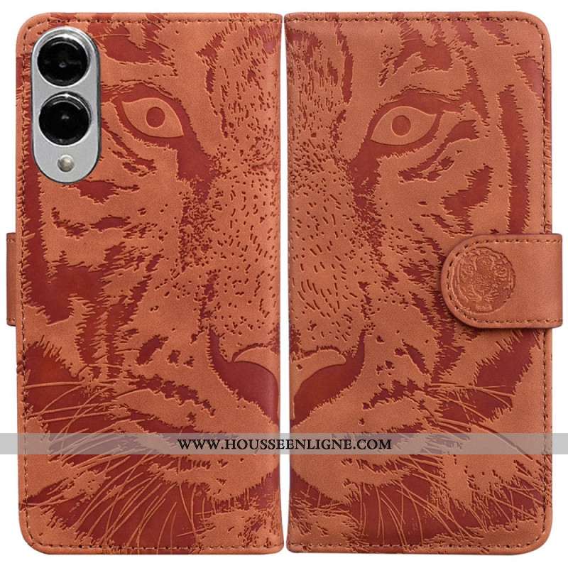 Housse Samsung Galaxy S25 Edge Empreinte Tigre