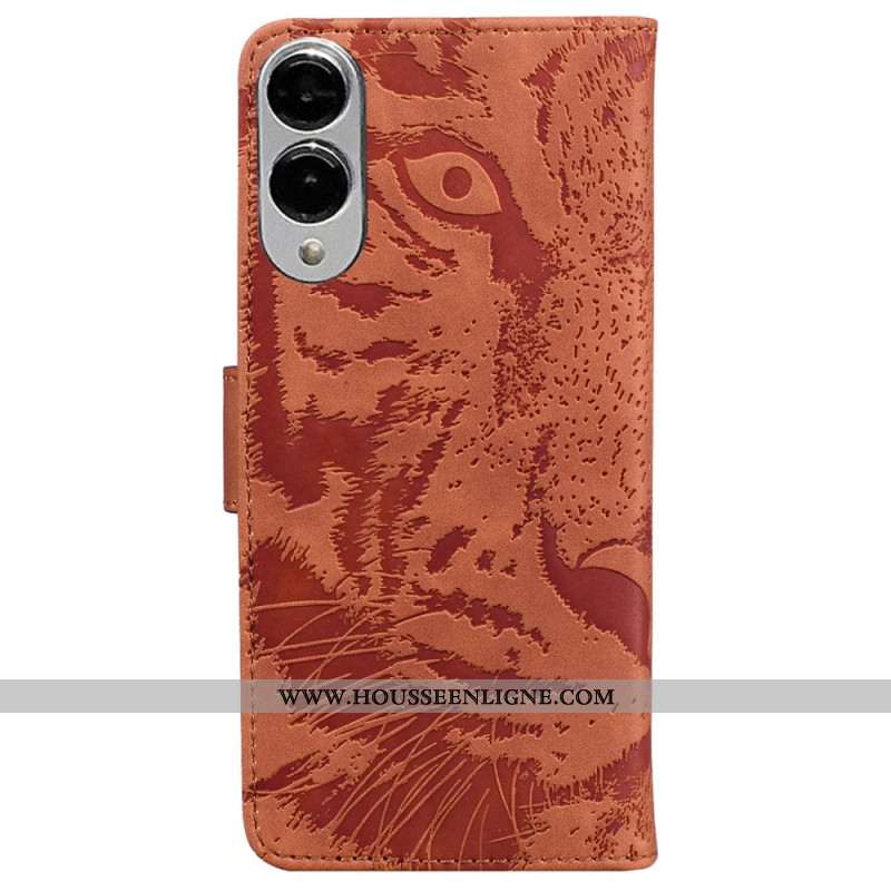 Housse Samsung Galaxy S25 Edge Empreinte Tigre