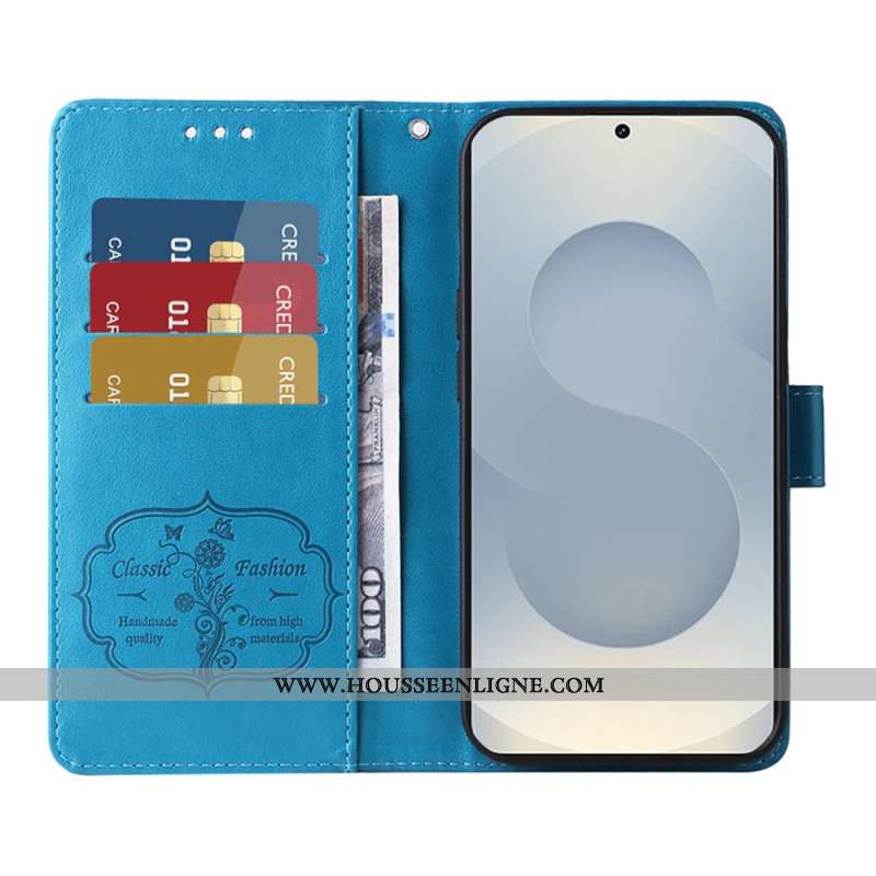 Housse Samsung Galaxy S25 Edge Fleurettes