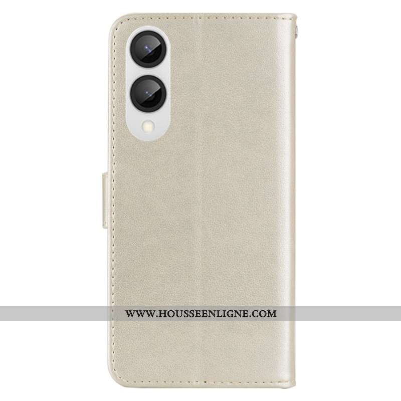 Housse Samsung Galaxy S25 Edge Hibou et Breloque