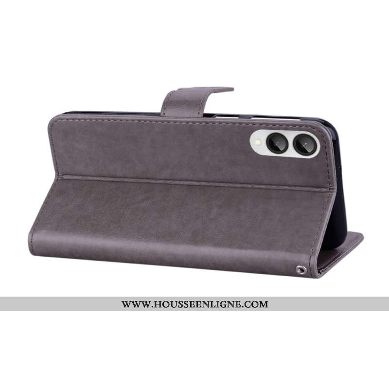 Housse Samsung Galaxy S25 Edge Hibous et Lanière