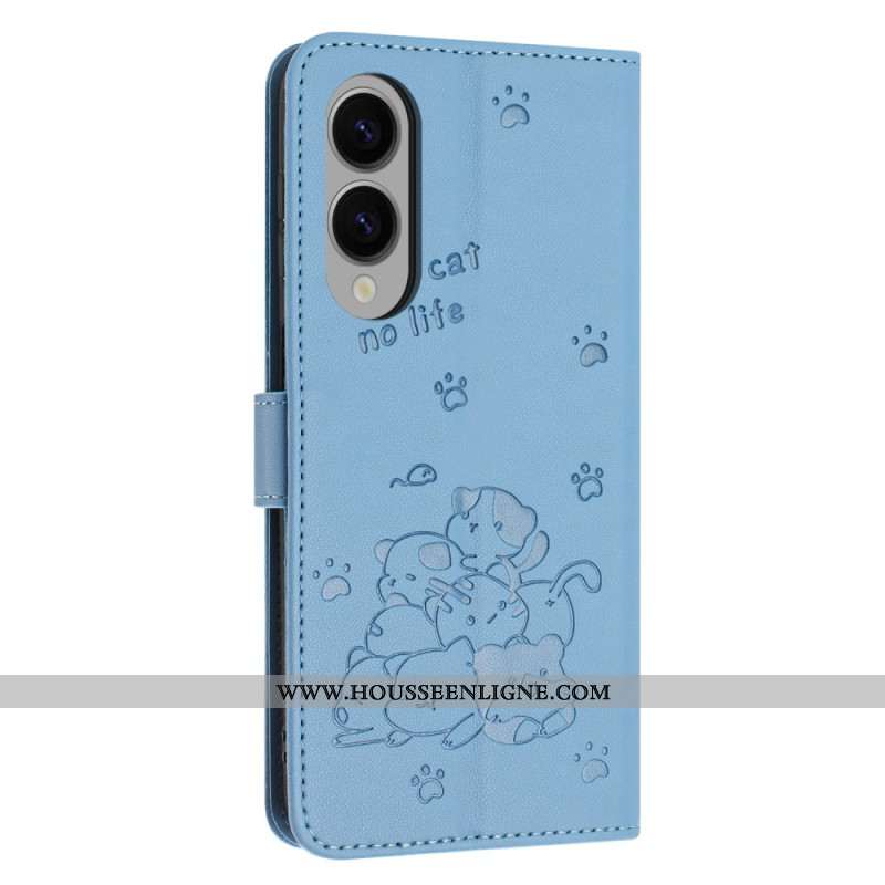 Housse Samsung Galaxy S25 Edge Histoire de Chats