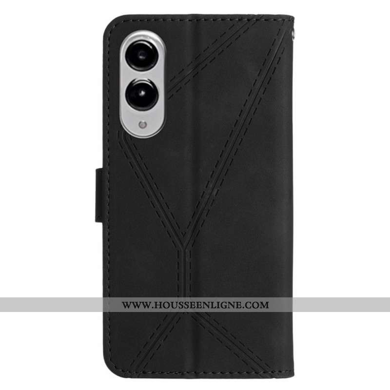 Housse Samsung Galaxy S25 Edge Lignes et Tirés