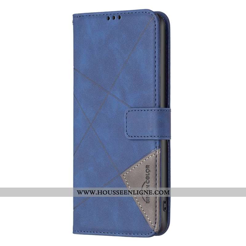 Housse Samsung Galaxy S25 Edge Motif Géométrique BINFEN COLOR