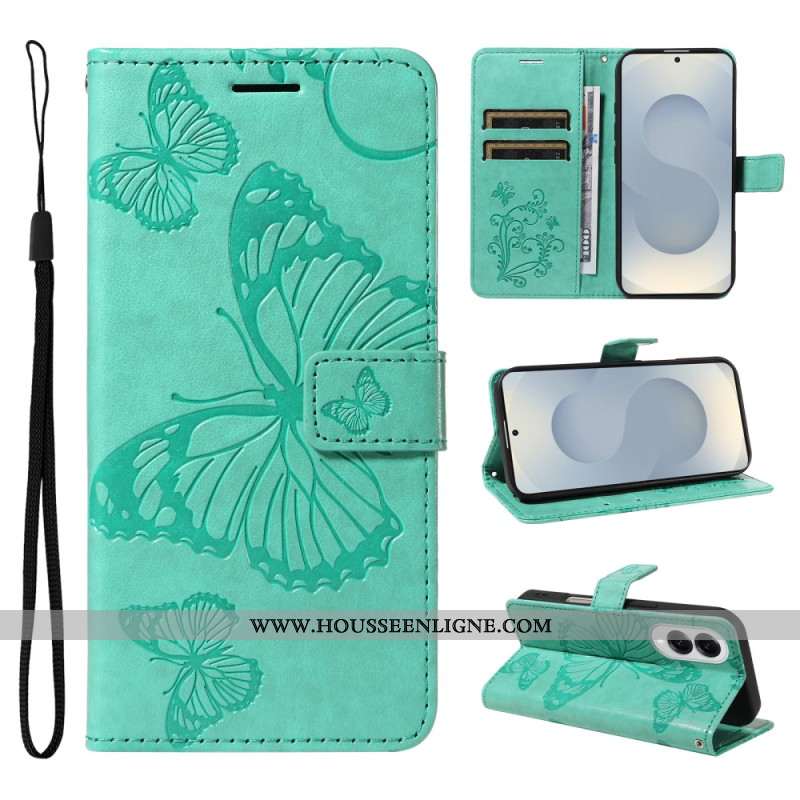 Housse Samsung Galaxy S25 Edge Motif Papillon Géant