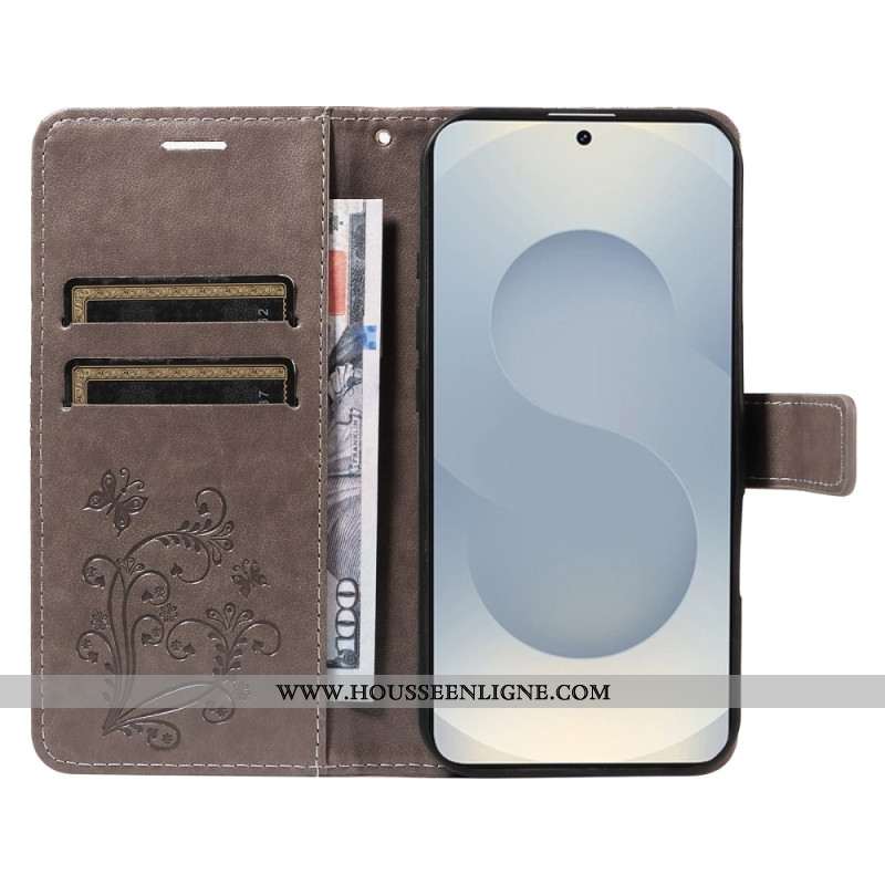 Housse Samsung Galaxy S25 Edge Motif Papillon Géant