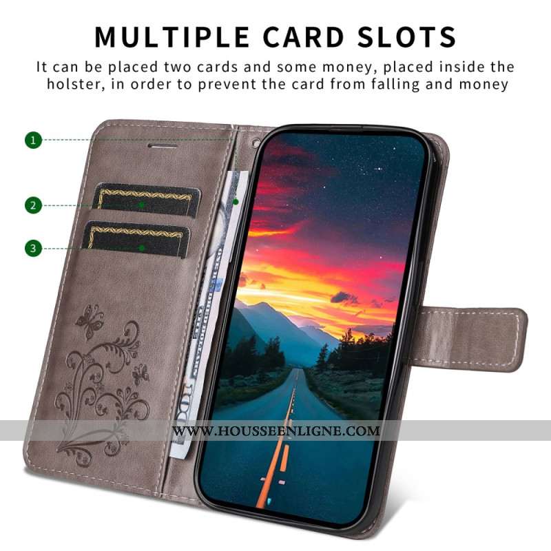 Housse Samsung Galaxy S25 Edge Motif Papillon Géant