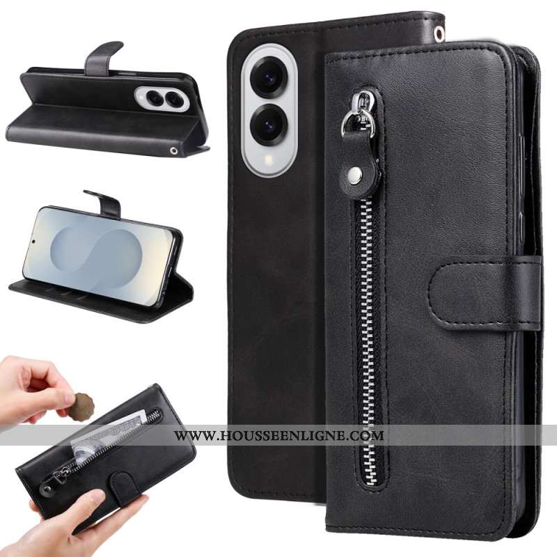 Housse Samsung Galaxy S25 Edge Pochette Zippée