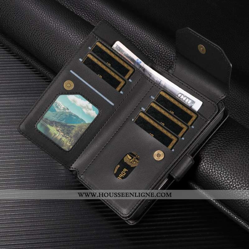 Housse Samsung Galaxy S25 Edge Porte-Cartes et Dragonne