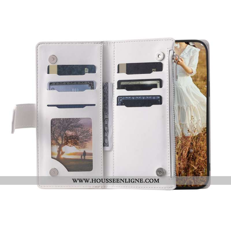 Housse Samsung Galaxy S25 Edge Portefeuille Matelassé