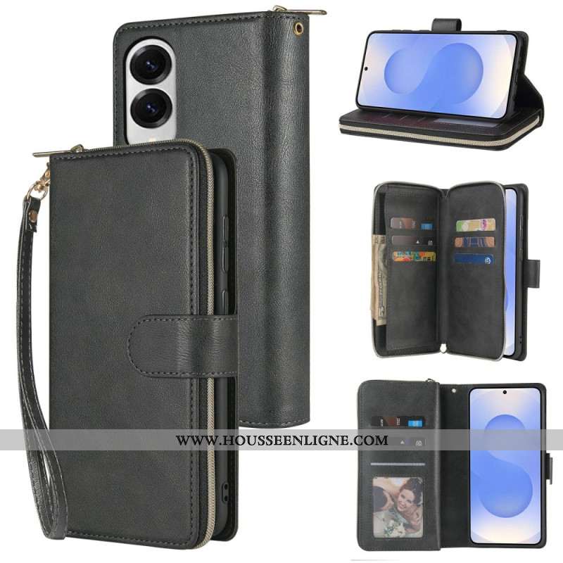 Housse Samsung Galaxy S25 Edge Portefeuille et Pochette