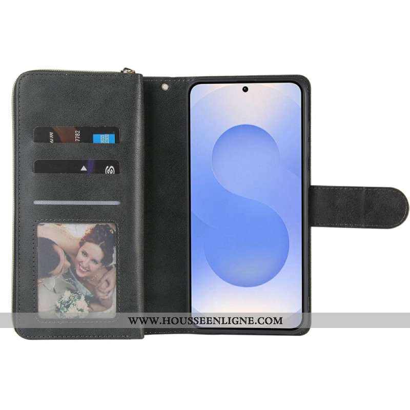 Housse Samsung Galaxy S25 Edge Portefeuille et Pochette