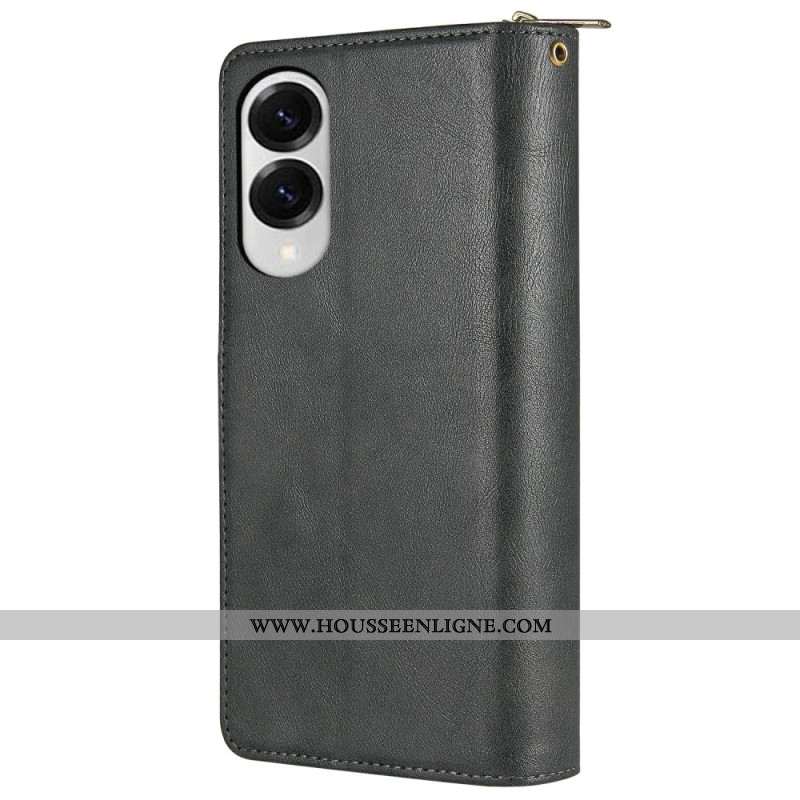 Housse Samsung Galaxy S25 Edge Portefeuille et Pochette